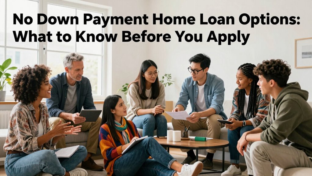 no money down home loans