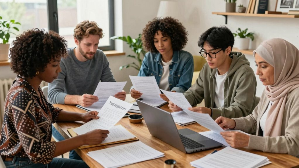 organize documents for preapproval