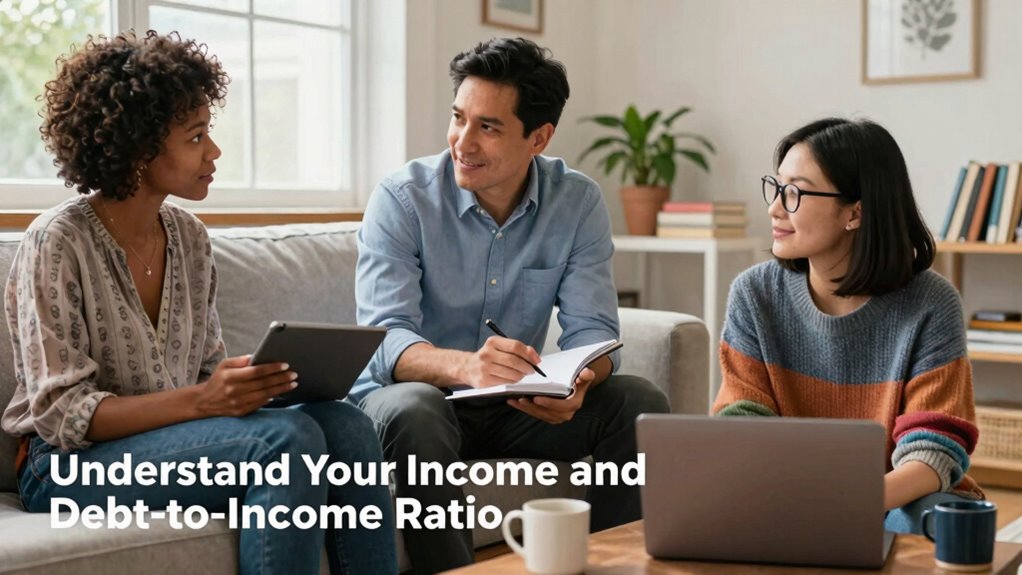 understand income and debts